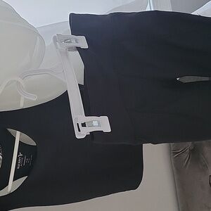 Athletic outfit- sports bra/tank and leggings - size 8